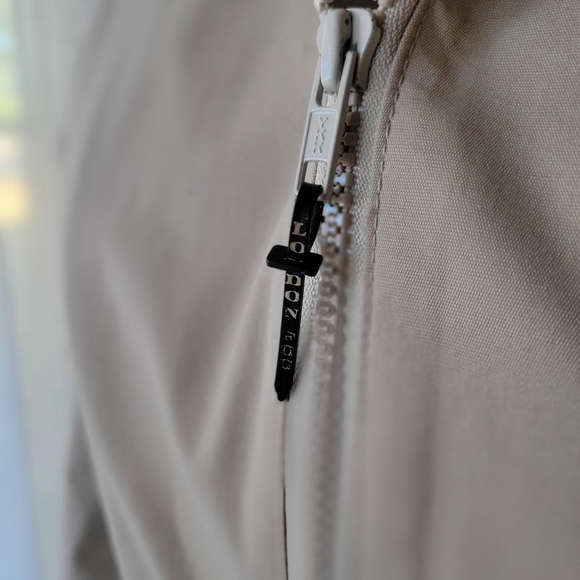 Vintage London Fog Tan Utility Coat - Faux Fur Lining - Women's S (13/14) - Picture 9 of 9